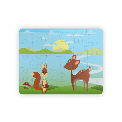 Deer and Squirrel Kids’ Puzzle 30-piece - 30 Pcs (horizontal)