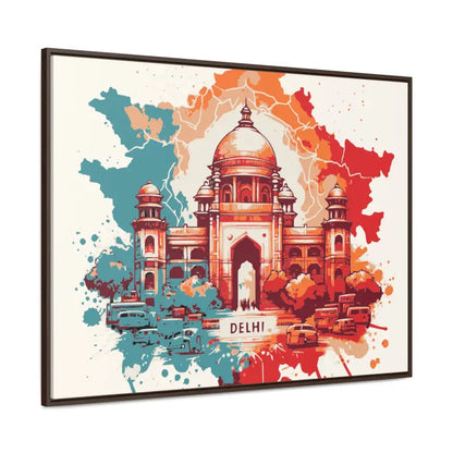 Delhi’s Vibrant Canvas Wrap - Capture the Essence of India’s Capital