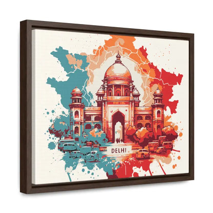 Delhi’s Vibrant Canvas Wrap - Capture the Essence of India’s Capital