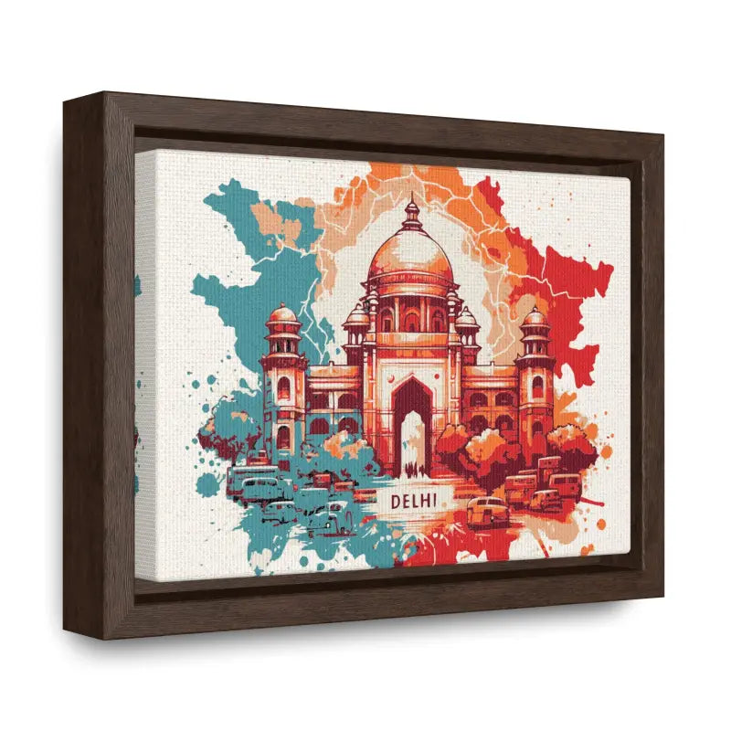 Delhi’s Vibrant Canvas Wrap - Capture the Essence of India’s Capital