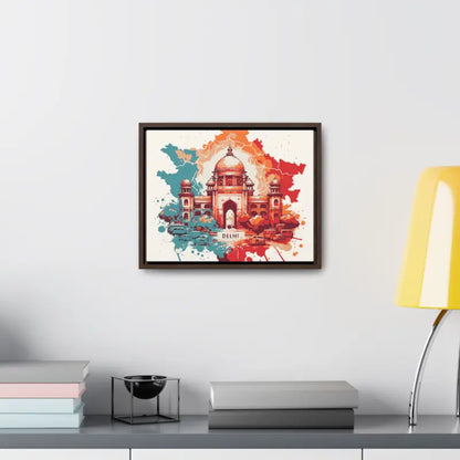 Delhi’s Vibrant Canvas Wrap - Capture the Essence of India’s Capital