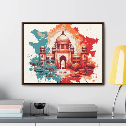 Delhi’s Vibrant Canvas Wrap - Capture the Essence of India’s Capital