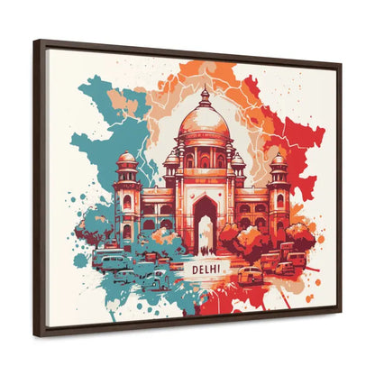 Delhi’s Vibrant Canvas Wrap - Capture the Essence of India’s Capital