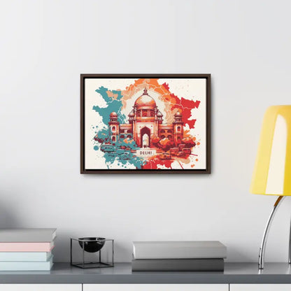 Delhi’s Vibrant Canvas Wrap - Capture the Essence of India’s Capital