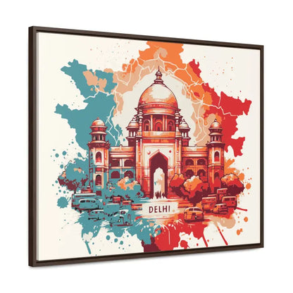 Delhi’s Vibrant Canvas Wrap - Capture the Essence of India’s Capital