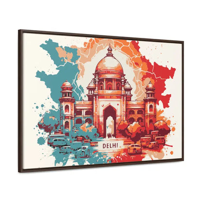 Delhi’s Vibrant Canvas Wrap - Capture the Essence of India’s Capital