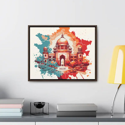 Delhi’s Vibrant Canvas Wrap - Capture the Essence of India’s Capital