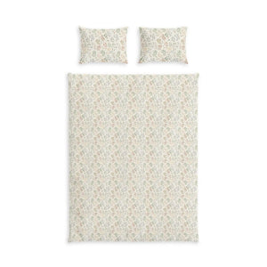 Delicate Botanical Sprigs – Cotton Bed Set - Dipaliz - Bedding Sets