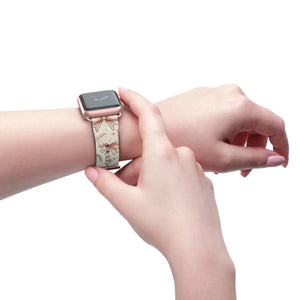 Coquette Watch Band - Bows and Butterflies Leather - Dipaliz - Bands