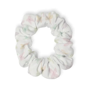 Delicate Butterfly Scrunchie - Pastel Pink Golden Wings - Dipaliz - 4’’ × - Hair Accessories