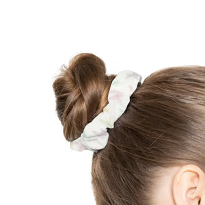 Delicate Butterfly Scrunchie - Pastel Pink Golden Wings - Dipaliz - 4’’ × - Hair Accessories