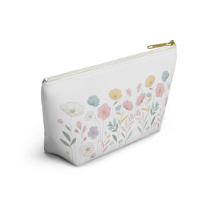 Flowers Accessory Pouch – with t Bottom - Dipaliz - Makeup Bags
