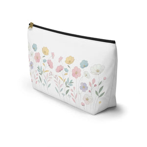 Flowers Accessory Pouch – with t Bottom - Dipaliz - Makeup Bags