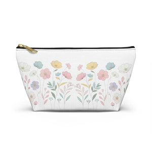 Flowers Accessory Pouch – with t Bottom - Dipaliz - Makeup Bags