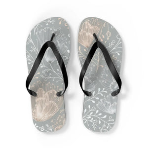 Chic Flowers Flip Flops Cushioned Footbed Dipaliz - Slippers