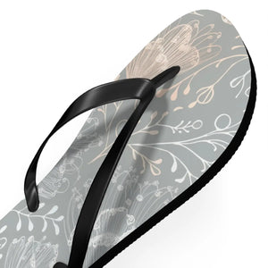 Chic Flowers Flip Flops Cushioned Footbed Dipaliz - Slippers