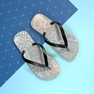 Chic Flowers Flip Flops Cushioned Footbed Dipaliz - Slippers