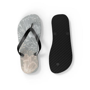 Chic Flowers Flip Flops Cushioned Footbed Dipaliz - Slippers