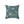 Blooming Beauty Teal Floral Spun Polyester - Dipaliz - Throw Pillows