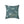 Blooming Beauty Teal Floral Spun Polyester - Dipaliz - Throw Pillows