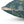 Blooming Beauty Teal Floral Spun Polyester - Dipaliz - Throw Pillows