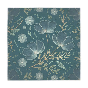 Whimsical Flower Tablecloth – one Sided Polyester - Dipaliz - Tablecloths