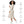 Botanical Midi Dress – Delicate Nature Pattern - Dipaliz - Dresses - Xs