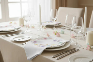 Delicate Spring Flowers Napkins – Set of 4 - Dipaliz - Cloth