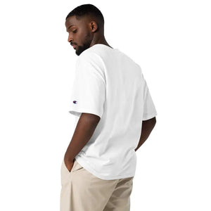 Champion T-shirt - Deep Armholes Style Left Sleeve Design - Dipaliz - T-shirts