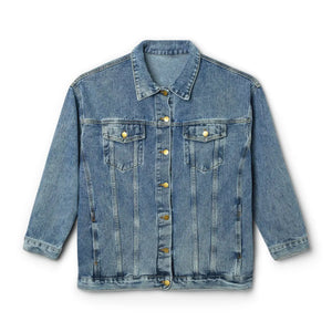 Denim Jacket, ?250 Years of Freedom’ Vintage Graphic Back Logo - Coats & Jackets