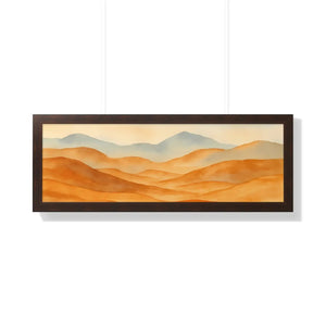 Desert Landscape Art – Framed Wall - Dipaliz - Prints