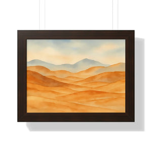 Desert Landscape Art – Framed Wall - Dipaliz - Prints
