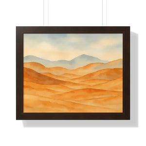 Desert Landscape Art – Framed Wall - Dipaliz - Prints