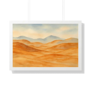 Desert Landscape Art – Framed Wall - Dipaliz - Prints