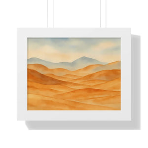 Desert Landscape Art – Framed Wall - Dipaliz - Prints