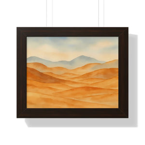 Desert Landscape Art – Framed Wall - Dipaliz - Prints