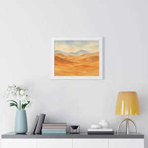 Desert Landscape Art – Framed Wall - Dipaliz - Prints