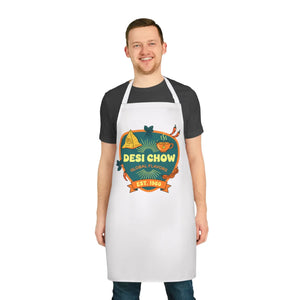 Vintage Desi Chow Cooking Apron - Polyester Canvas - Dipaliz - Aprons