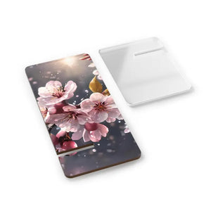 Mobile Phone Stands - Cherry Flowers Women’s Fashion - Dipaliz - 2.8’’ x 5.9’’ / Glossy