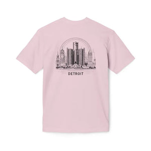Detroit City Skyline Cotton Tee Women’s Fashion Urban Style - Dipaliz - T-shirts