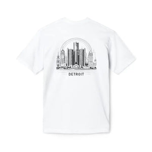 Detroit City Skyline Cotton Tee Women’s Fashion Urban Style - Dipaliz - T-shirts