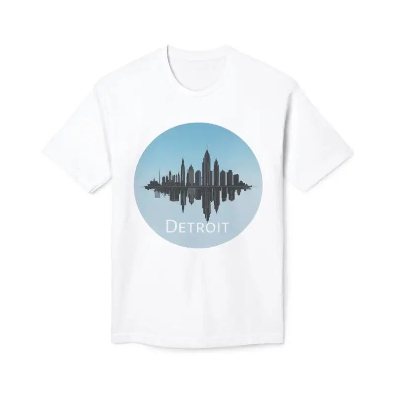 Detroit City Skyline Cotton Tees: Cozy Fashion Trend 2024 - T-shirt