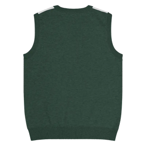 Diagonal Stripes Knit V-neck Vest - Retro Chic Style - Dipaliz - Vests