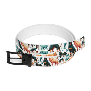 Stylish Dog Belt - Cut-to-size Fit Buckle Options - Dipaliz - Belts