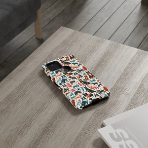 Tough Protective Phone Cases - Dog Print Extra Durability - Dipaliz - Mobile