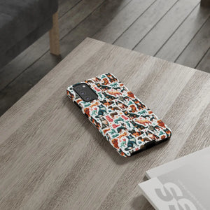 Tough Protective Phone Cases - Dog Print Extra Durability - Dipaliz - Mobile