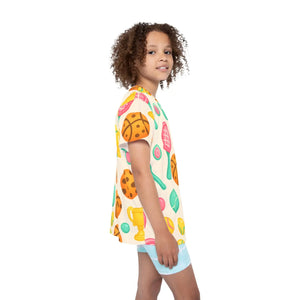 Active Kids Sports Jersey - Bold Icons - Dipaliz - T-shirts