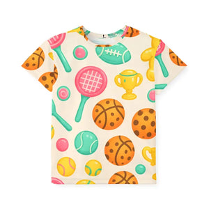 Kids Sports Jersey - Bold Icons Design - Dipaliz - T-shirts