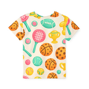 Kids Sports Jersey - Bold Icons Design - Dipaliz - T-shirts