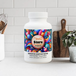 Vegan Digestive Enzyme Blend - Lab Tested 60ct - Dipaliz - Supplements